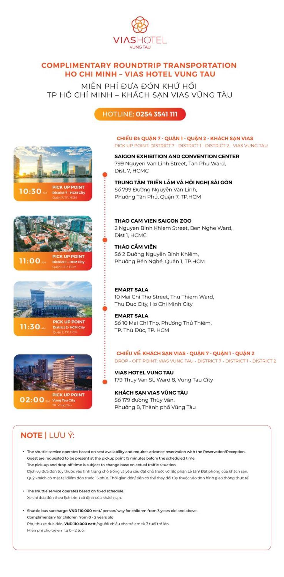 Vias Hotel Vung Tau - Transportation Included Luaran gambar